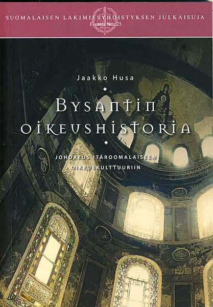 Tiedosto:Bysantin oikeushistoria kansi.jpg